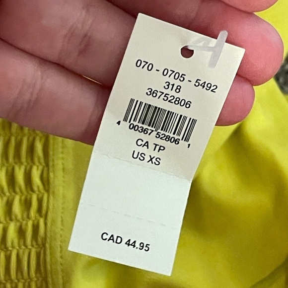 Aerie offline nwt real me shortie yellow bike short - Picture 6 of 16